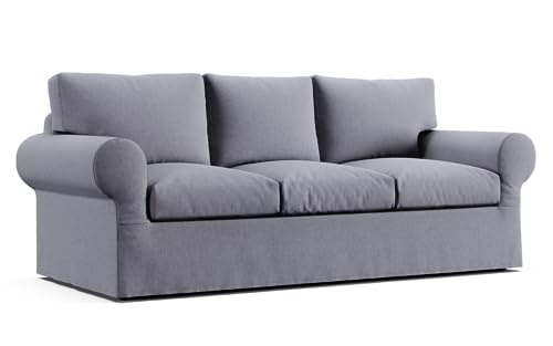 Comfort Works Ersatzbezug für IKEA Ektorp 3er-Sofa (3-Sitzer-Bezug für...