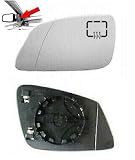 Miroir Glace Verre De Rétroviseur Chauffant Grand Angle Gauche Côté Conducteur Compatible avec BMW