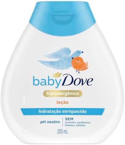 Baby Dove Loção Hidratação Enriquecida Frasco 200Ml