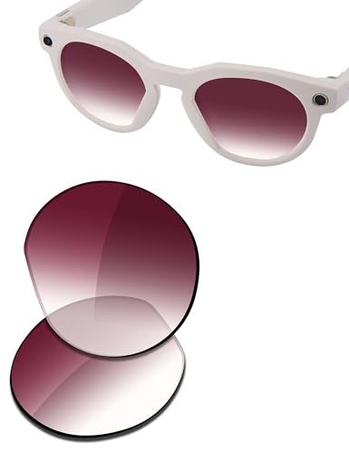 Image of SAUCER Premium Replacement Lenses for Oakley Meta HSTN OW8002 51mm | UV400 Protection, Anti-Scratch, Precise Fit Smart Glass