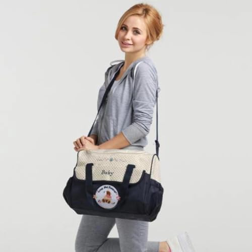 Bolsa de pañales espaciosa e impermeable: La bandolera ideal que necesitan los nuevos padres 3