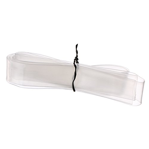 gazechimp Luva Transparente Clara 13mm X 1m Do Fio Do Cabo Do Envoltório Do Tubo Do Psiquiatra Do Ca