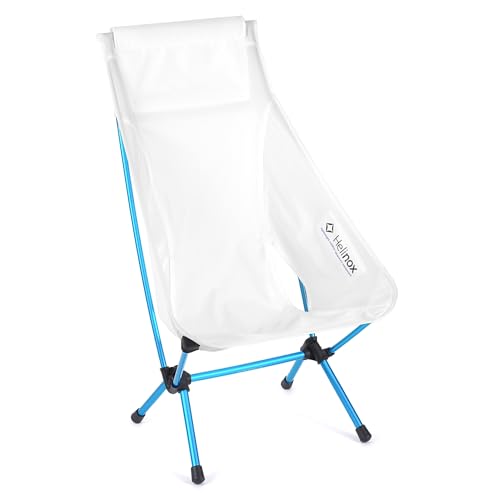 Helinox Chair Zero High-Back | Extra Leichter, bequemer und kompakter Campingstuhl, weiß