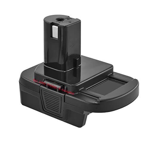 Adaptador de bateria para Ryobi 18V ferramentas sem fio usos para baterias de íon de lítio DeWalt 20