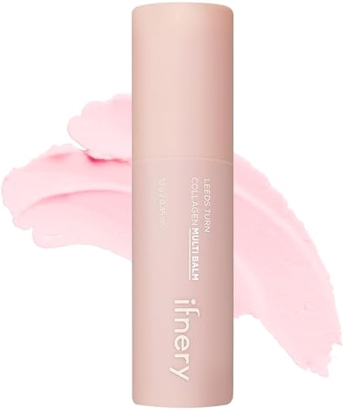 Hydrating Anti-aging Moisturizing smoothening Collagen Balm Stick for Face, Body and Hair Usable. Made in Korea 0.35 oz.