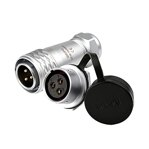 Artemisia SF20 5A 10A 25A Solder Screw Push-Pull Lock Brass with Gold Plated pins Waterproof Connector 2 3 4 5 6 7 9 12 15 pin (Color : 3Pin Male Set)