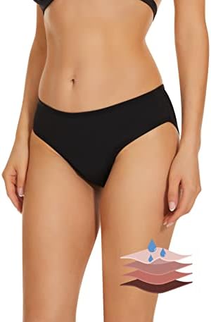 Period Swimwear Leakproof Bikini Swim Bottoms for Teens Girls Women