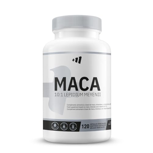MM Supplements - Maca 500mg - 120 Cápsulas Vegetales - Extracto de Maca - Energía - Potente Antioxidante - Favorece el Metabolismo - Beneficios Cognitivos - 1 Cápsula al día