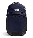 THE NORTH FACE Router Everyday Laptop Backpack | Daypack with Water Repellent Finish, 17' Laptop Sleeve, Reflective Details, TNF Navy/TNF Black-NPF, One Size