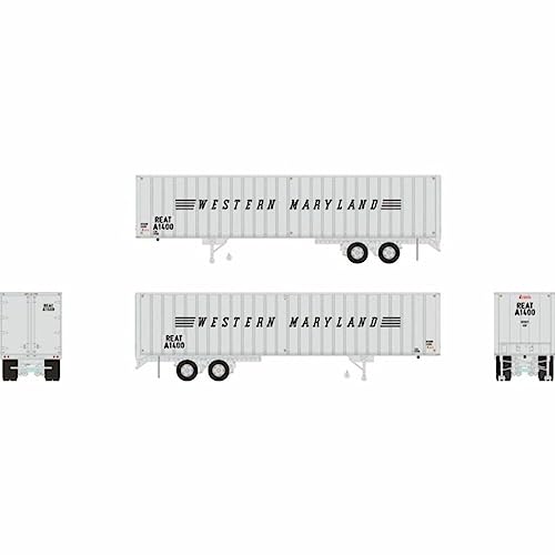 Rapido RAP403034 HO Western Maryland 40 ft. Fruehauf Exterior-Post Volume Van A1400