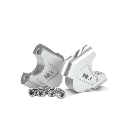 Support rehausse de guidon NX400 en aluminium usiné pour finition haut de gamme