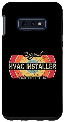 Galaxy S9+ Hvac Installer Funny Job Title Retro Vintage Hvac Installer Case
