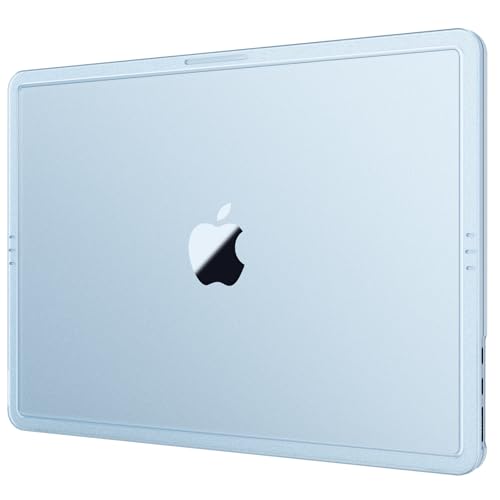 Image of Soonjet Compatible with MacBook Air 13 inch Case M5 M4 M3 M2 2026 2025-2022, Release Model A3449 A3240 A3113 A2681, [True-Tone Color Match] Hard Shell Laptop Cover for MacBook Air 13.6 inch - Sky Blue