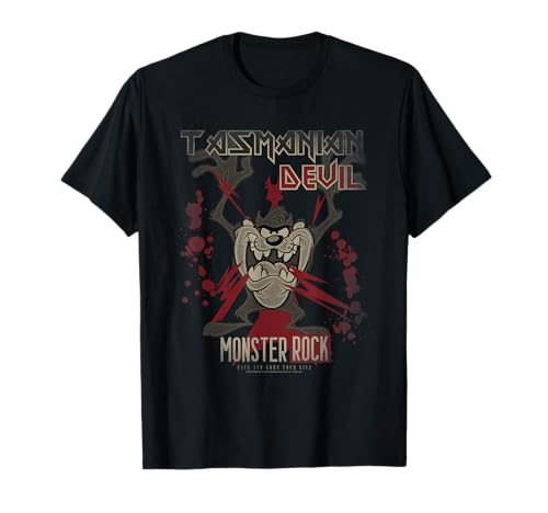 Looney Tunes Tasmanian Devil Monster Rock T-Shirt