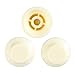 1 Volume Guitar Knitting Control Set and 2 Shades, Grave Pilling Plastic Potentiometer Cover and Easy Installation, Firm Blocking to Play (Ivory White)