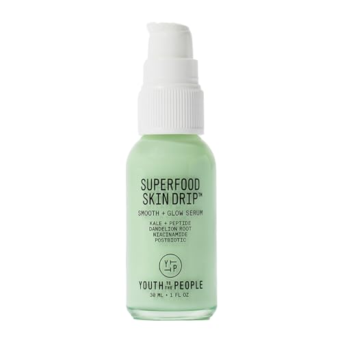 Youth To The People Superfood Skin Drip Serum, Face Serum Infused with Niacinamide, Skin Barrier-Restoring, Targets Dryness, Dullness & Uneven Texture, Glow Serum, 30ml