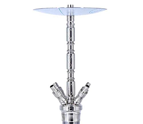 WD Hookah G30-24 Edelstahlshisha Clear – Bild 4