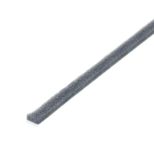 Image of M-D Building Products 02055 3 /16 in. x 3 /8 in. x 17 ft. Gray Economy Foam Window Seal for Small Gaps