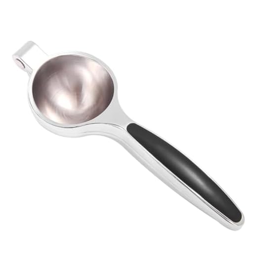 MAGICLULU Manual Zinc Alloy Juicer Squeezer with Non-slip Handle, Portable Lightweight Hand Citrus Press for Orange and Mango, for Milk Tea Shops and Shopping Malls