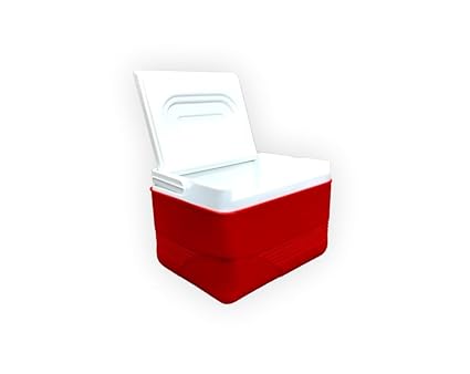 Fresh Air Cooler, 6 Litres, 2 Compartments, Red