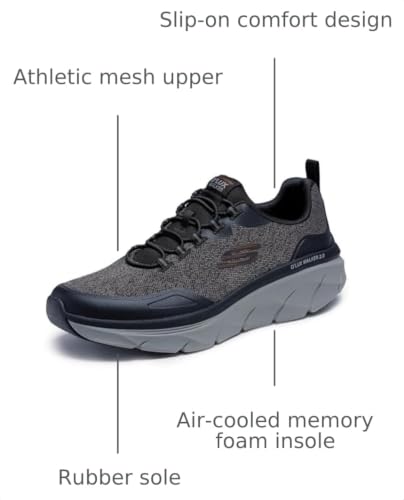 Image of Skechers Men's D'lux Walker 2.0 Steadyway Sneakers