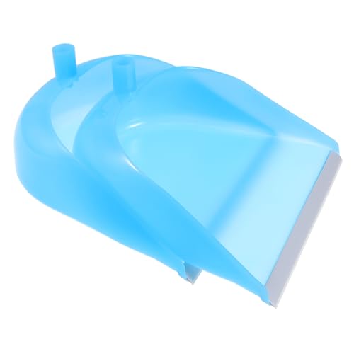 HIAKDOFT 2 Recogedores De Polvo Resistentes Al Viento Pequeños Para Vestíbulo Mini Recogedores De Polvo Accesorios De Limpieza De Plástico Color Azul