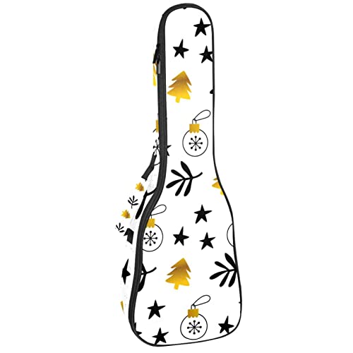 Housse ukulélé ténor rembourrée et étanche sac de transport concert soprano 53-60 cm