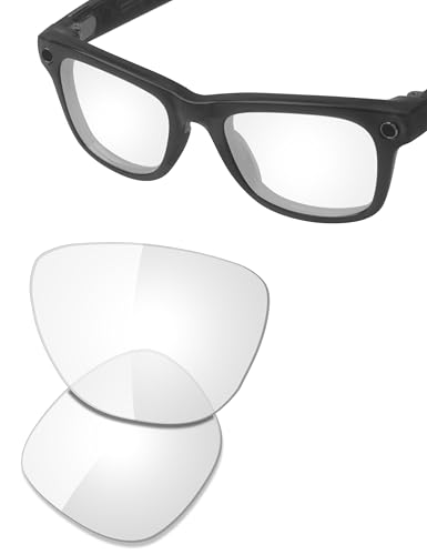 Image of SAUCER Premium Replacement Lenses Compatible with Ray-Ban Meta Wayfarer (Gen 2) RW4012 53mm | RW4008 53mm Smart Sunglasses