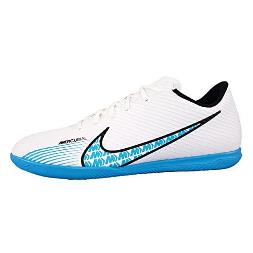 Nike Herren Vapor 15 Club Ic Sneaker, White/Baltic Blue-Pink Blast, 46 EU