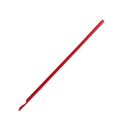 Pitillos de Cuchara Karat 9.45 pulgadas Rojo 10000 pzas miniatura 1