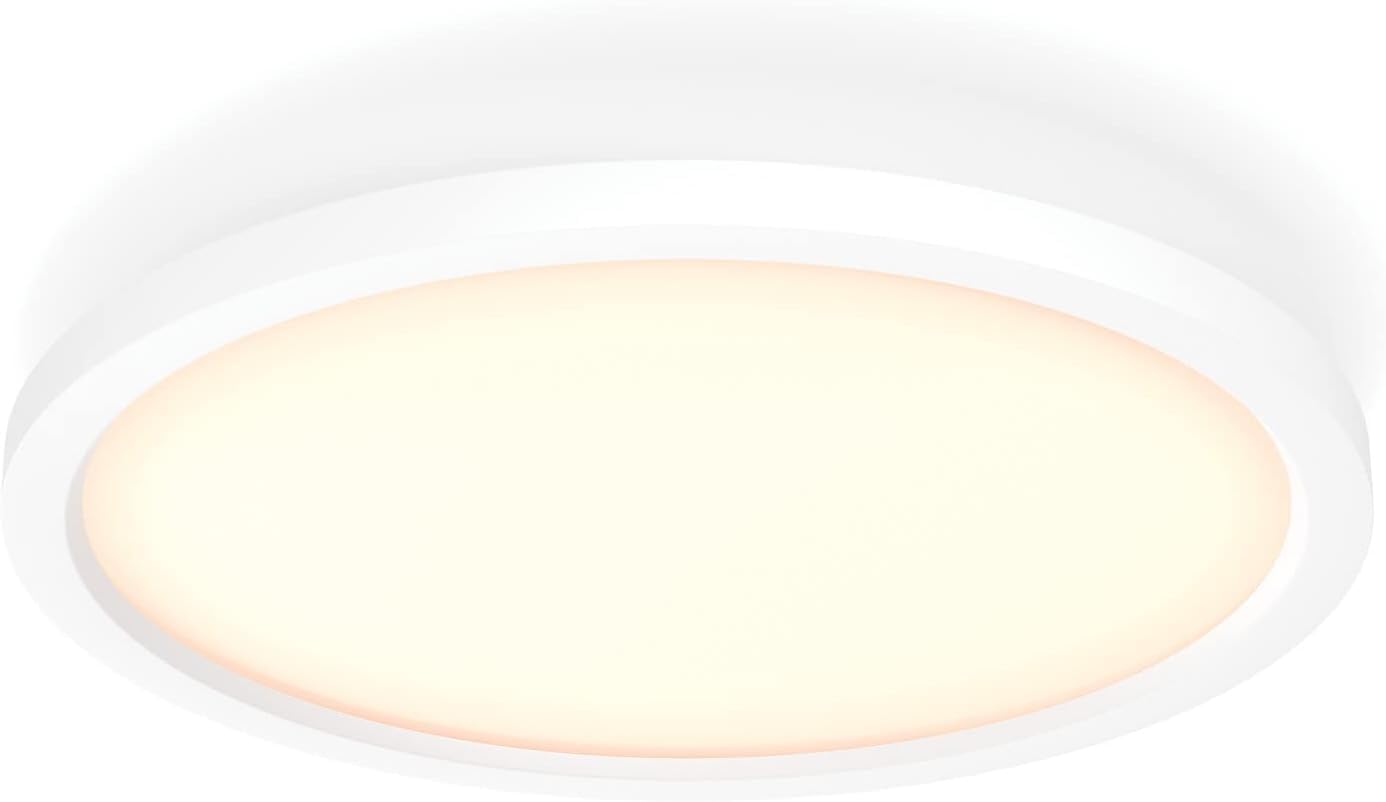 Philips Hue Aurelle White Ambiance Smart Lighting Round 24.5W Panel Light, White, with Bluetooth, Works with Alexa, Google Assistant and Apple Homekit, Old Generation