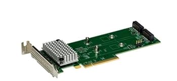 Amazon.com: Supermicro LP PCIe 4.0 x8 Hybrid NVMe/SATA M.2