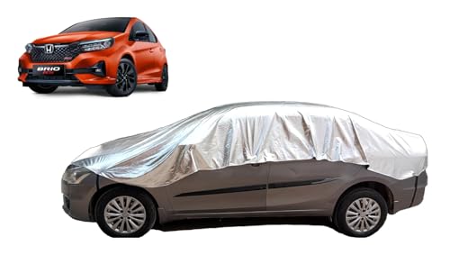 Image of Smart Fabrik || Half Body & Full Body Cover for Car || UV Protection || HeatProof (Brio, Half Body)