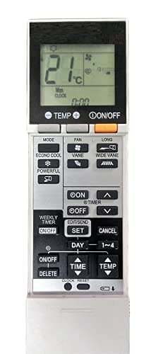 Image of Ehop SG15H Compatible Remote for Mitsubishi AC SG15H (E22T43426) HVAC