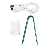 Interruptor mecánico intercambiable en caliente para música, audio, juegos, oficina, teclado de acceso directo USB, programable, OSU con teclas (blanco)