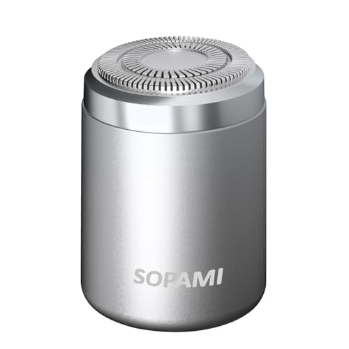 Image of SOPAMI Mini Shaver, Mini Electric Shavers for Men, Mini Electric Shaver, USB C Rechargeable Waterproof Electric Razor Trimmer