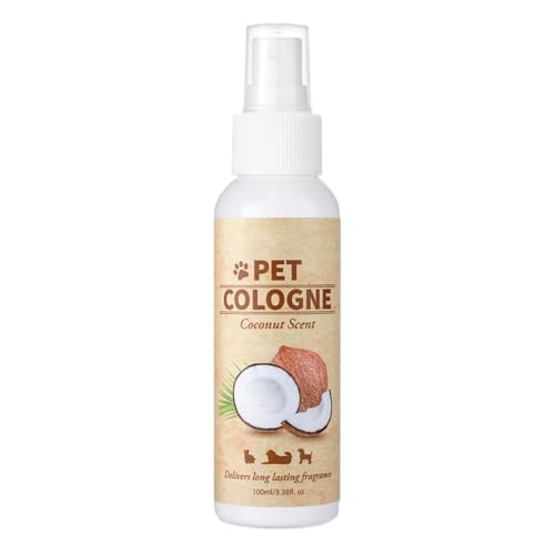 Perfume para cachorros, perfume para mascotas para perros, colonia para perros, 100 ml, colonia natural para gatos y gatos, fragancia portátil para cachorros