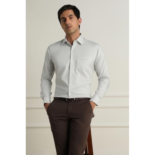 Image of Van Heusen Men's Cotton Slim Fit Durapress Superior Textured Shirt