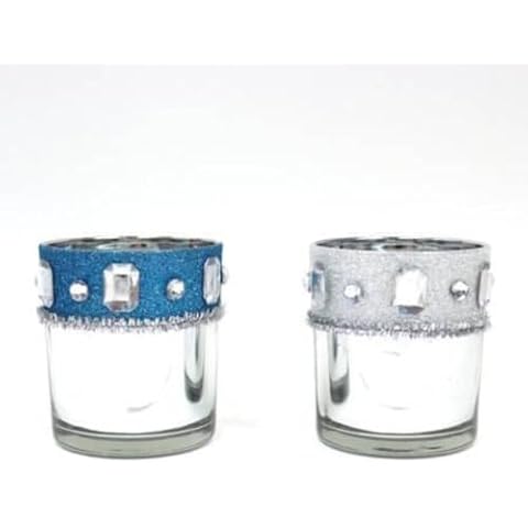 Holiday Essentials Reflective Votive Candle Holders Cover