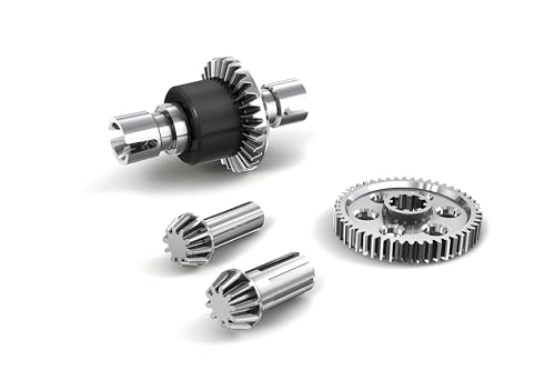 Womaqu 1:14 Scale RC Car Upgrade Accessories Metal Gear with a Metal Differential, Upgrade Spare Parts RC Vehicle Differentials for 14431 14412 14411