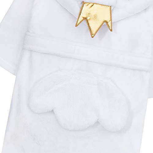 Childrens/Girls Novelty Swan Dressing Gown with Tail and Crown3