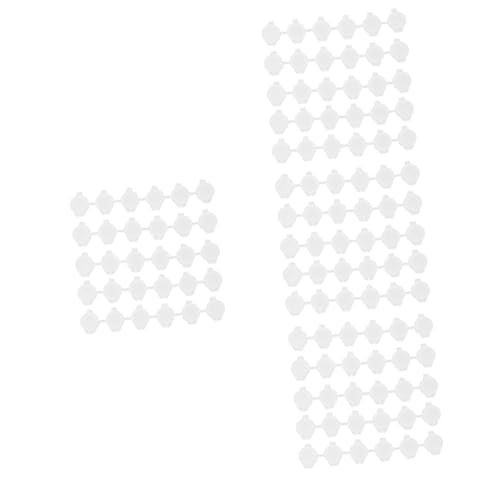 OSALADI 3sets 30pcs Paint Pot Storage Containers Clear Paint Strips for Art Craft and Painting Projects for Watercolor Pigment and 30pcs*3