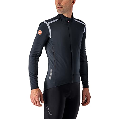 Castelli Perfetto サイクル ジャケット メンズ Small Amazon.com : Castelli Men's Perfetto Ros Long Sleeve Jacket