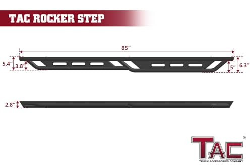 Estribos Running Boards para Jeep Gladiator JT 2020-2026 miniatura 4