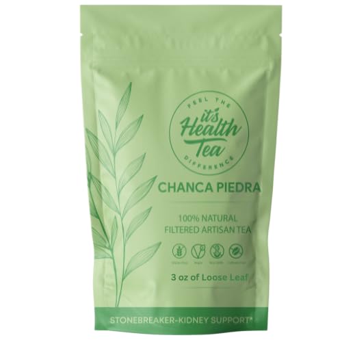 Stone Breaker Chanca Piedra Tea - Loose Leaf w/ 35 Tea bags - Natural Kidney Cleanse - Kidney Stone Crusher & Gallblader Detox from Peru (Phyllanthus niruri)