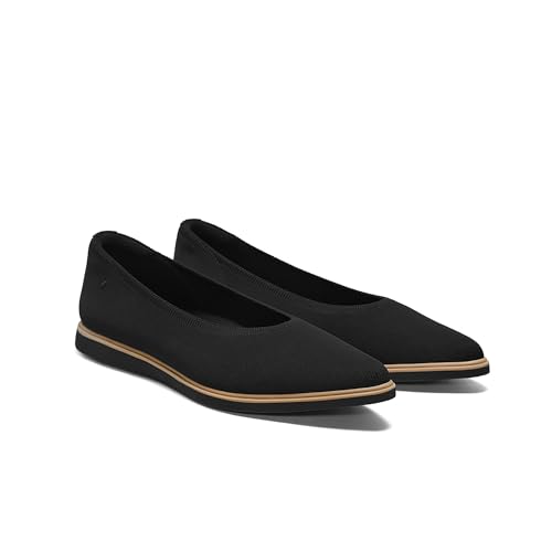 VIVAIA Veronica Pointed Toe Flat Shoes Comfortable Slip on All-Day Standing Dress Ballet Flats
