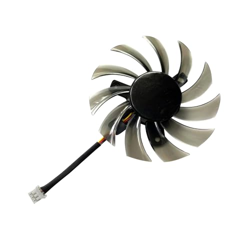 Parte de refrigeración de la computadora Ventilador de tarjeta de video de 7,5 mm T128010SM N460 GTX670 GTX580 GTX560Ti for reemplazo de ventilador de tarjeta gráfica GTX 670 580 560 Ti(Fan - 3Pin)