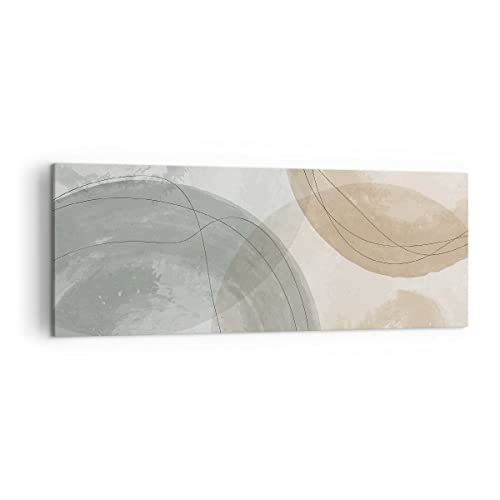 Lienzos decorativos Acuarela Ruedas Pastel Cuadro Sobre Lienzo Moderno 140x50cm Cuadros Decoracion Salon Dormitorio Cocina Cuadros Pared Imágenes Grande XXL Wall Art Prints Decor Canvas AB140x50-4842