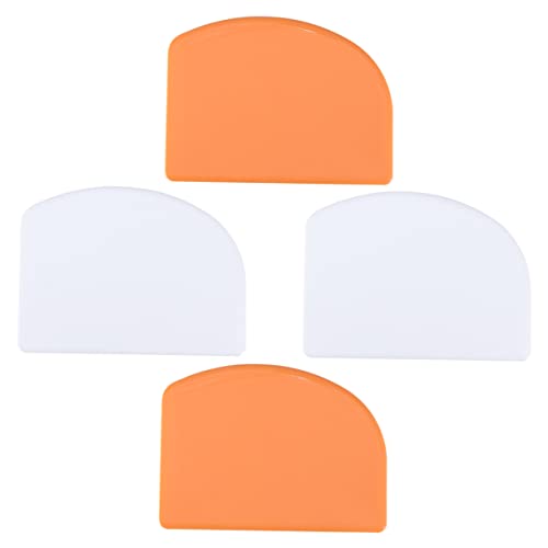 Mikinona Professional Cake Baking Kit Plastic Scrapers for Dough Butter Pastry Lightweight