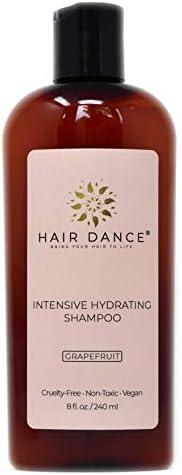 Hydrating Grapefruit Shampoo, Moisturizing Nourishing and Gentle, No Sulfates, Silicones or Parabens - Grapefruit Scent 8 oz.